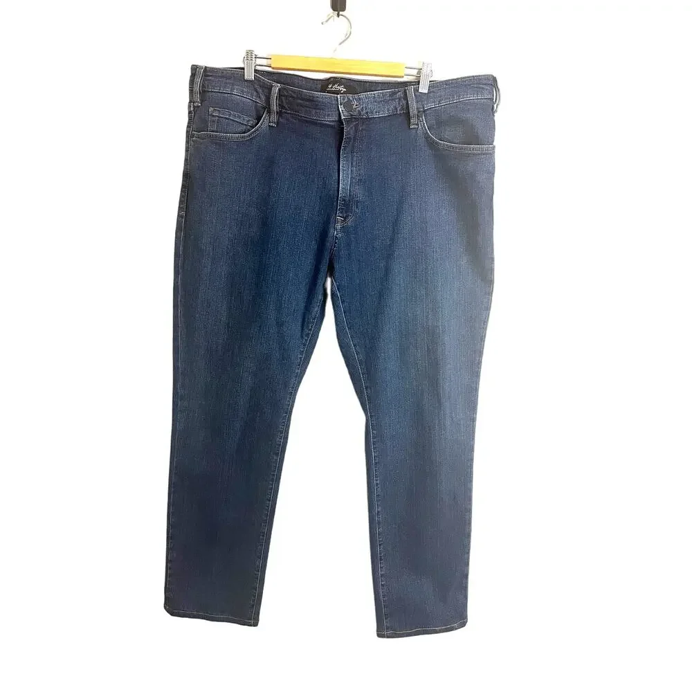 34 Heritage Men’s Charisma Comfort Rise Classic Straight Leg Jeans- Size 44/34